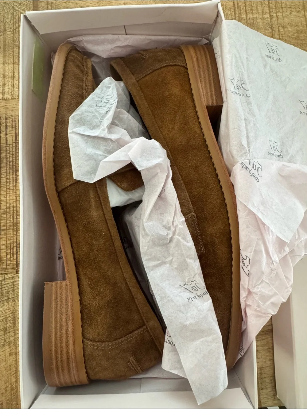cinq a sept Brown Suede Loafers